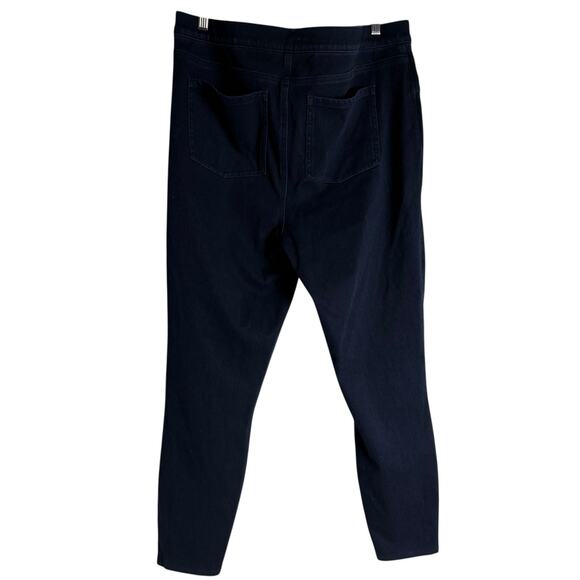 Spanx Jean-ish Blue Pull-On Stretch Jean Leggings Plus Size 2X - Picture 9 of 10